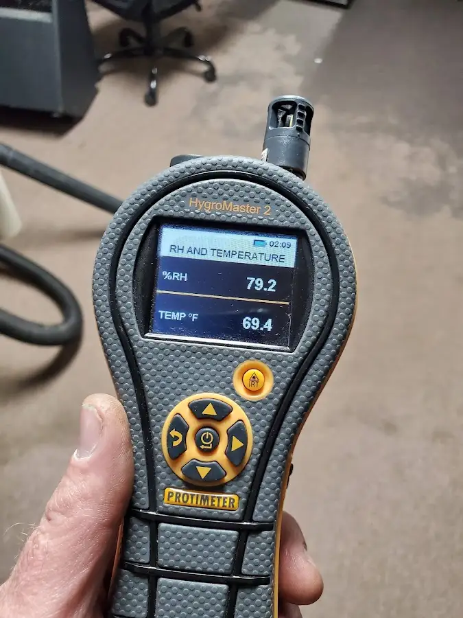 Moisture meter humidity assessment for Mold Remediation & Removal in Norman
